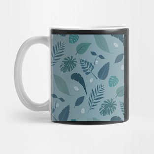 Eggels Blue Leaves Mug